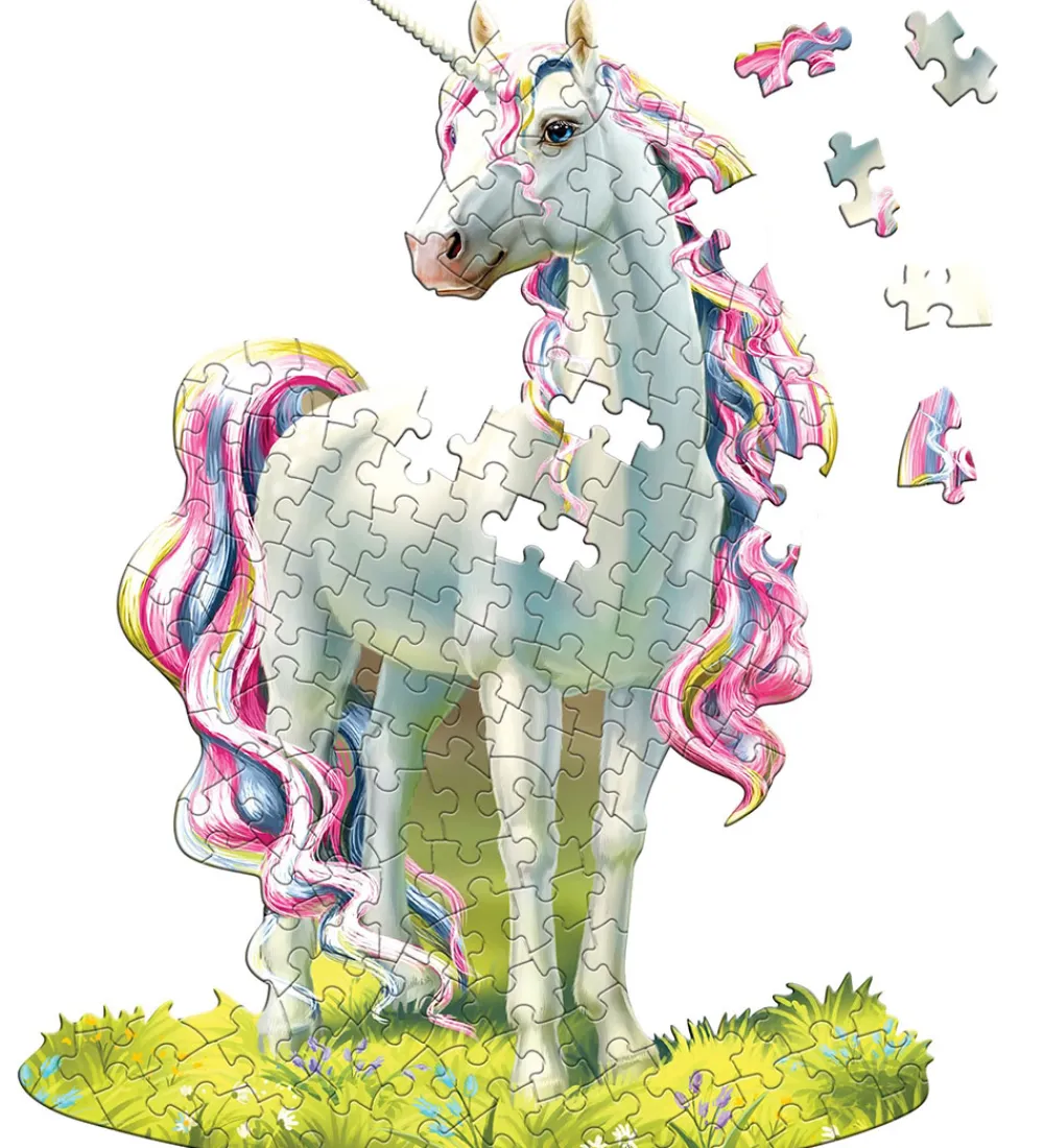 Puslespil-Madd Capp Puzzles Puslespil - I Am LiL' Unicorn - 100 Brikker