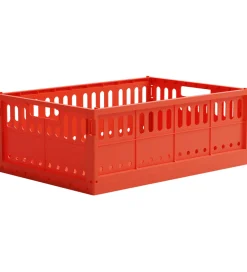 Foldekasser|Bokse Og Kasser-Made Crate Foldekasse - Maxi - 48x33x17,5 cm - So Bright Red
