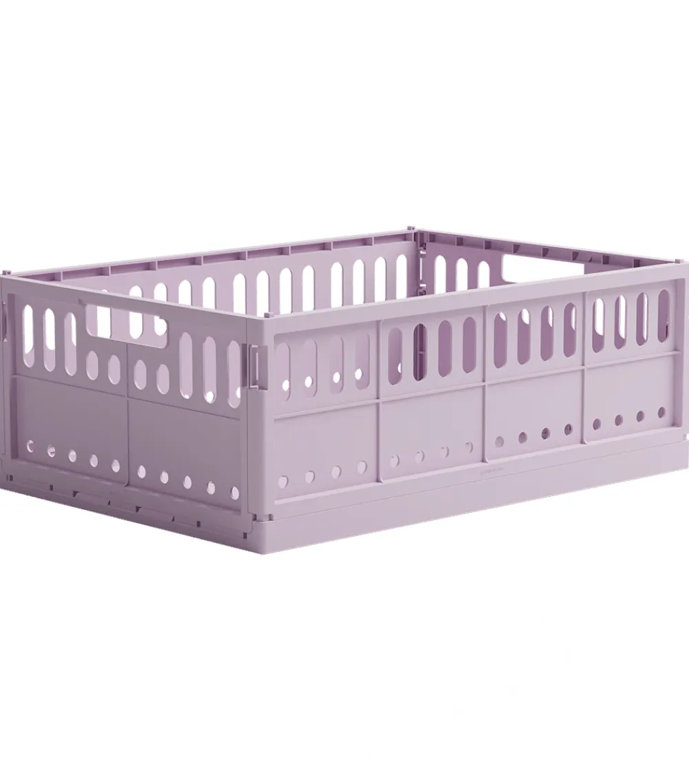 Foldekasser-Made Crate Foldekasse - Maxi - 48x33x17,5 cm - Lilac