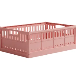 Foldekasser-Made Crate Foldekasse - Maxi - 48x33x17,5 cm - Candyfloss Pink
