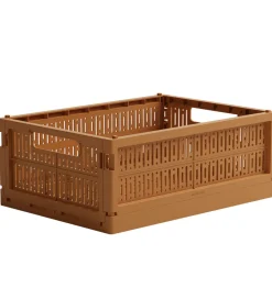 Made Crate Foldekasser*Foldekasse - Midi - 33x24x13 cm - Toffee
