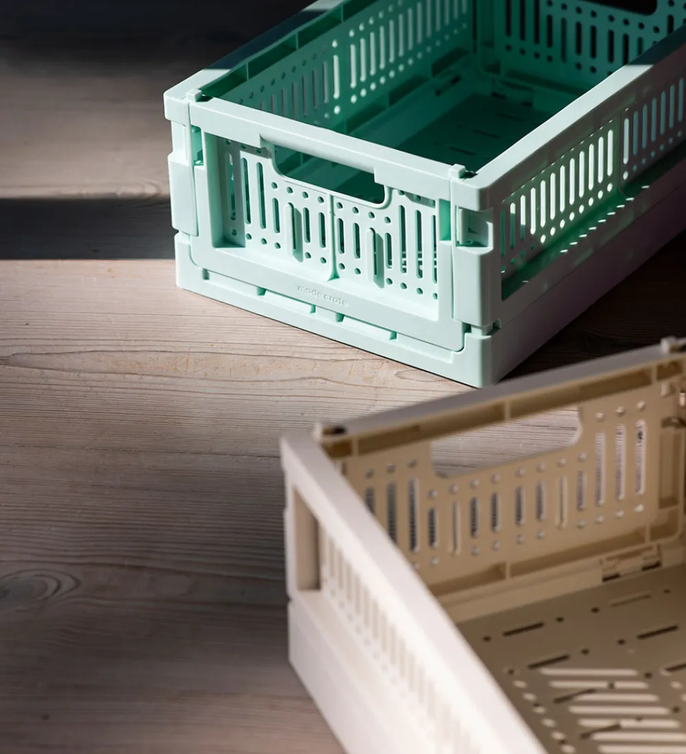 Foldekasser-Made Crate Foldekasse - Mini - 24x17x9,5 cm - Minty