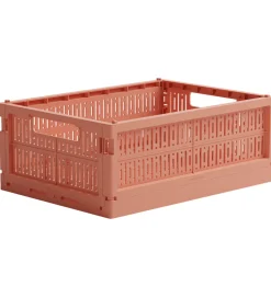 Made Crate Foldekasser*Foldekasse - Midi - 33x24x13 cm - Peachy