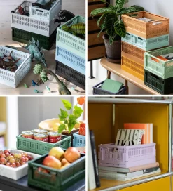 Made Crate Foldekasser*Foldekasse - Midi - 33x24x13 cm - Peachy