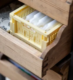 Foldekasser-Made Crate Foldekasse - Mini - 24x17x9,5 cm - Lemon Cream