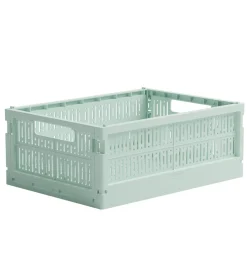 Foldekasser-Made Crate Foldekasse - Midi - 33x24x13 cm - Minty