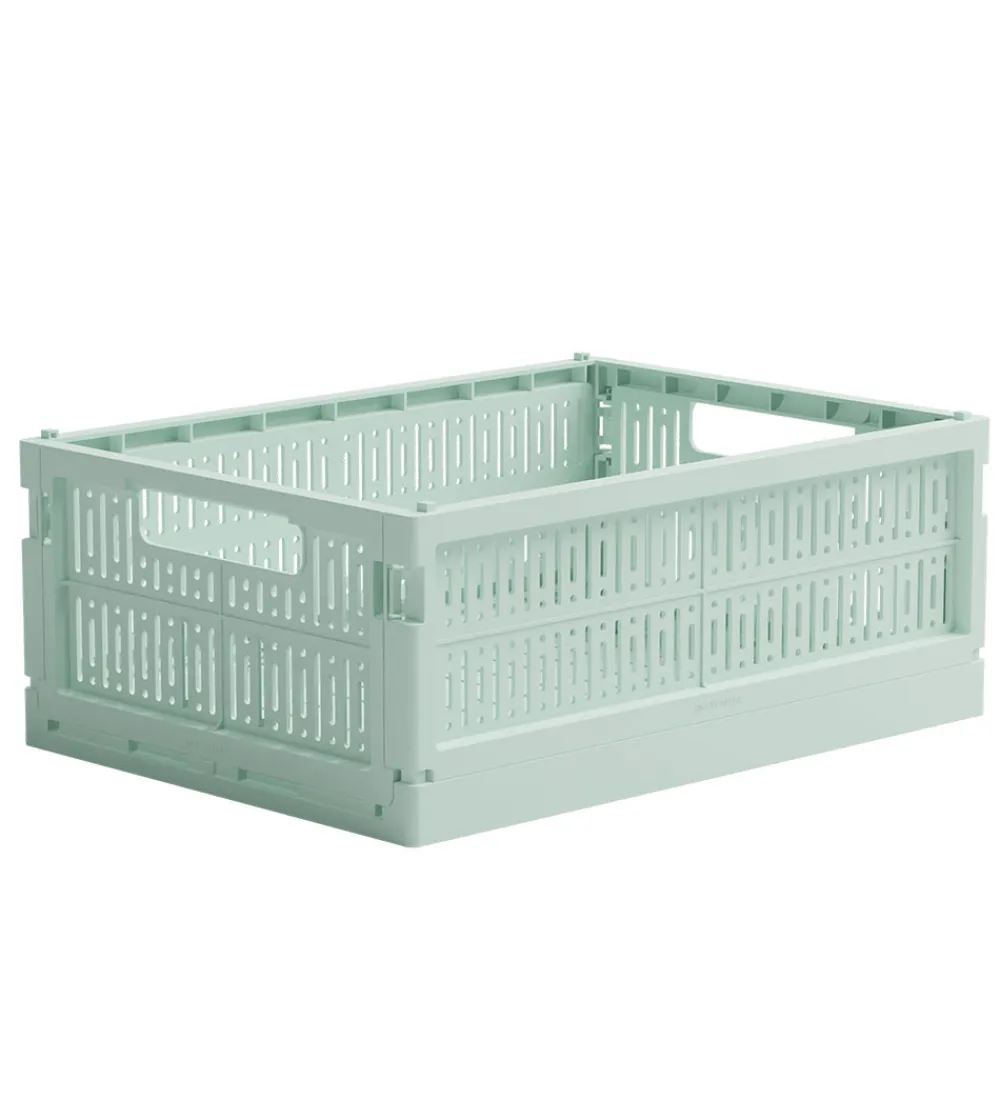 Foldekasser-Made Crate Foldekasse - Midi - 33x24x13 cm - Minty