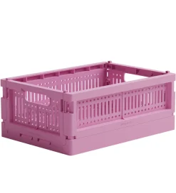 Made Crate Foldekasser*Foldekasse - Mini - 24x17x9,5 cm - Soft Fuchsia