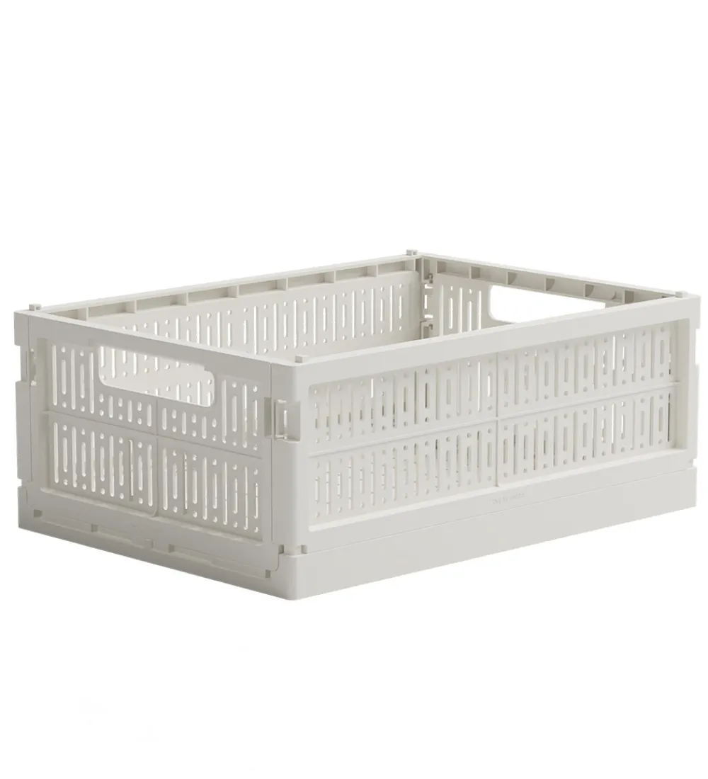 Made Crate Foldekasser*Foldekasse - Midi - 33x24x13 cm - Milk