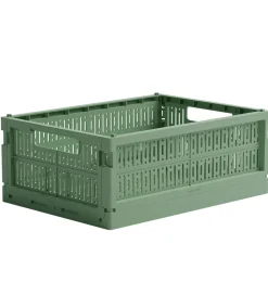 Foldekasser-Made Crate Foldekasse - Midi - 33x24x13 cm - Green Bean Green