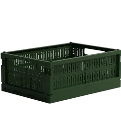 Made Crate Foldekasser*Foldekasse - Midi - 33x24x13 cm - Racing Green