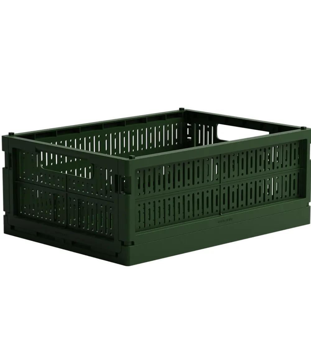 Made Crate Foldekasser*Foldekasse - Midi - 33x24x13 cm - Racing Green