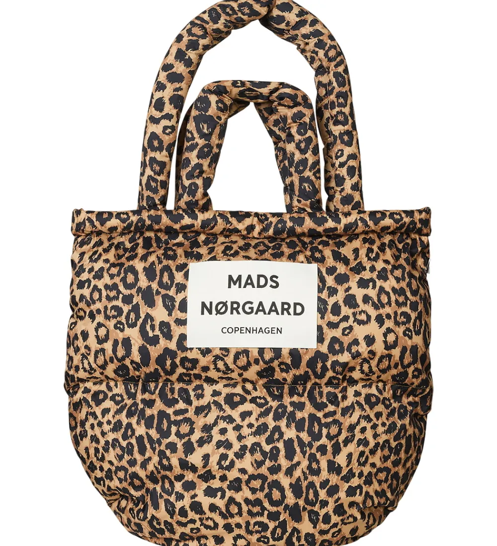 Shoppers-Mads Nørgaard Shopper - Light Ripstop Pillow - Leo AOP/Black