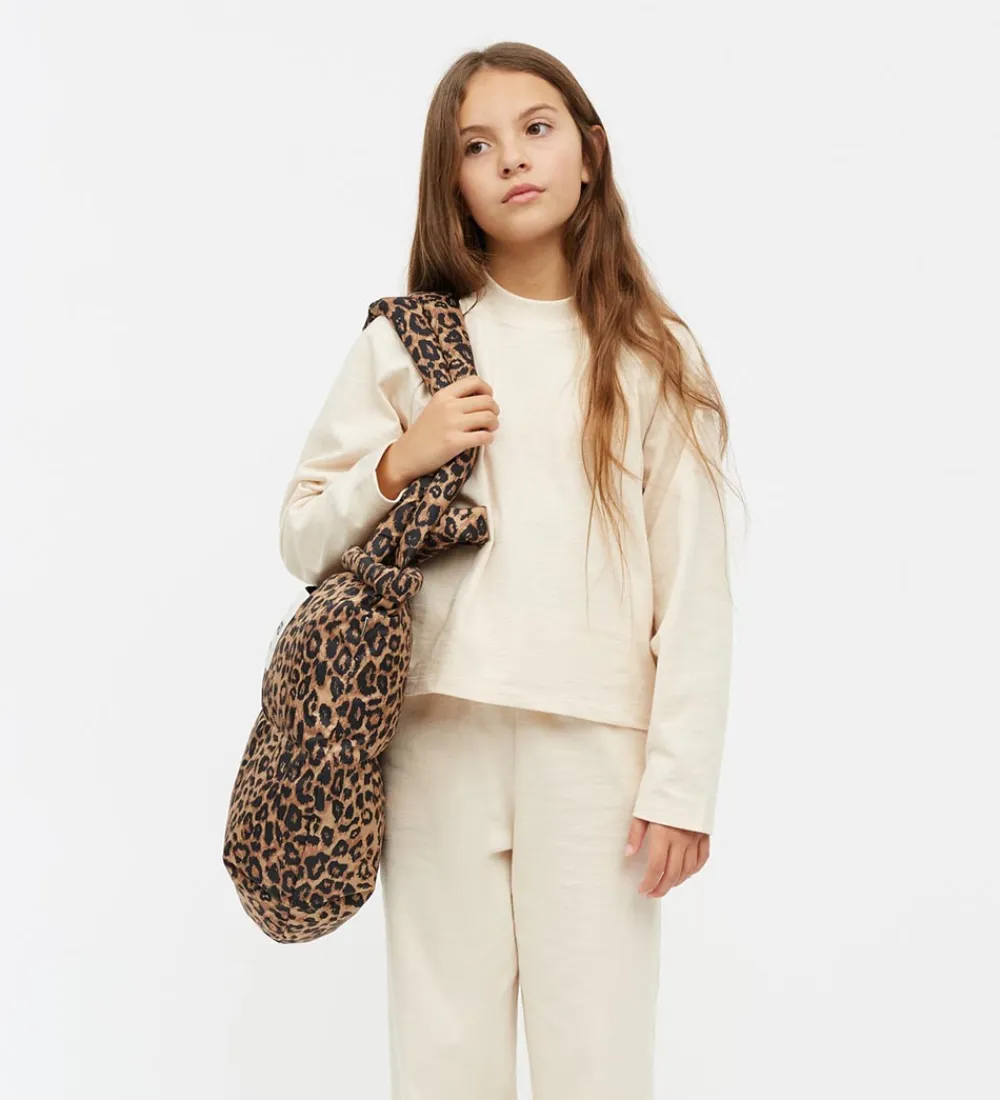 Shoppers-Mads Nørgaard Shopper - Light Ripstop Pillow - Leo AOP/Black