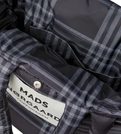 Tasker|Shoppers-Mads Nørgaard Shopper - Light Ripstop Pillow - Black/Vanilla Ice