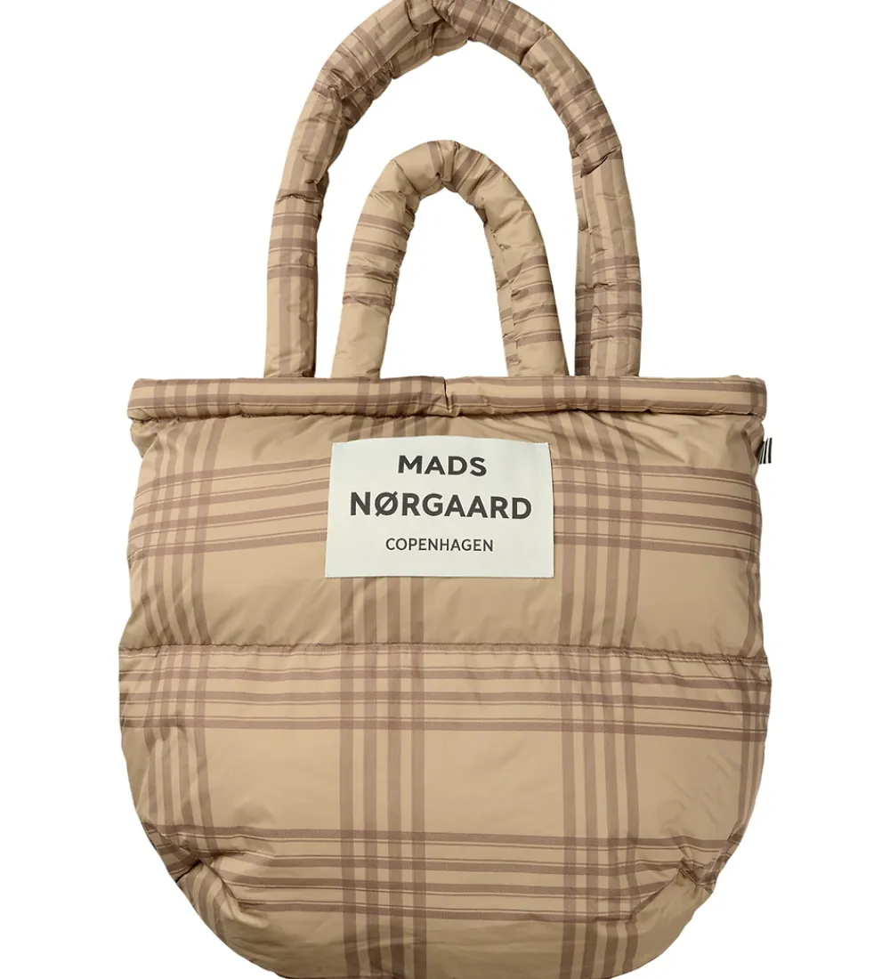 Mads Nørgaard Tasker|Shoppers*Shopper - Light Ripstop Pillow - Cornstalk/Cocoa B