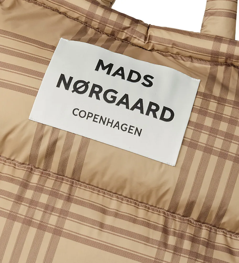 Mads Nørgaard Tasker|Shoppers*Shopper - Light Ripstop Pillow - Cornstalk/Cocoa B
