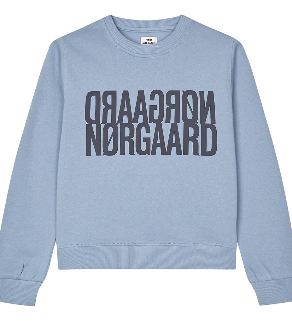 Mads Nørgaard Sweatshirts*Sweatshirt - Talinka - Faded Denim