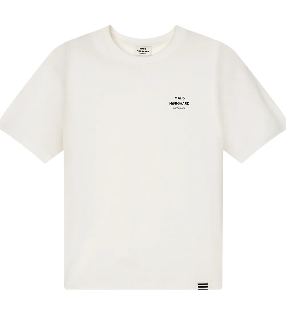 Mads Nørgaard T-Shirts*T-shirt - Thorlino - Snow White