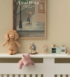Maileg Bamser*Bamse - Safari Friends - Flodhest - Lille - Rosa