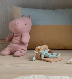 Bamser-Maileg Bamse - Safari Friends - Flodhest - Medium - Rosa