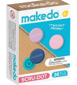Rolleleg|Legeværktøj-MakeDo Værktøj til Pap - Scru-Dot - 36 Dele - Twilight Dream