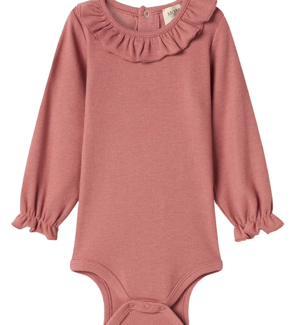 Bodyer-MarMar Body l/æ - Rib/Modal - Brandine - Perished Rose
