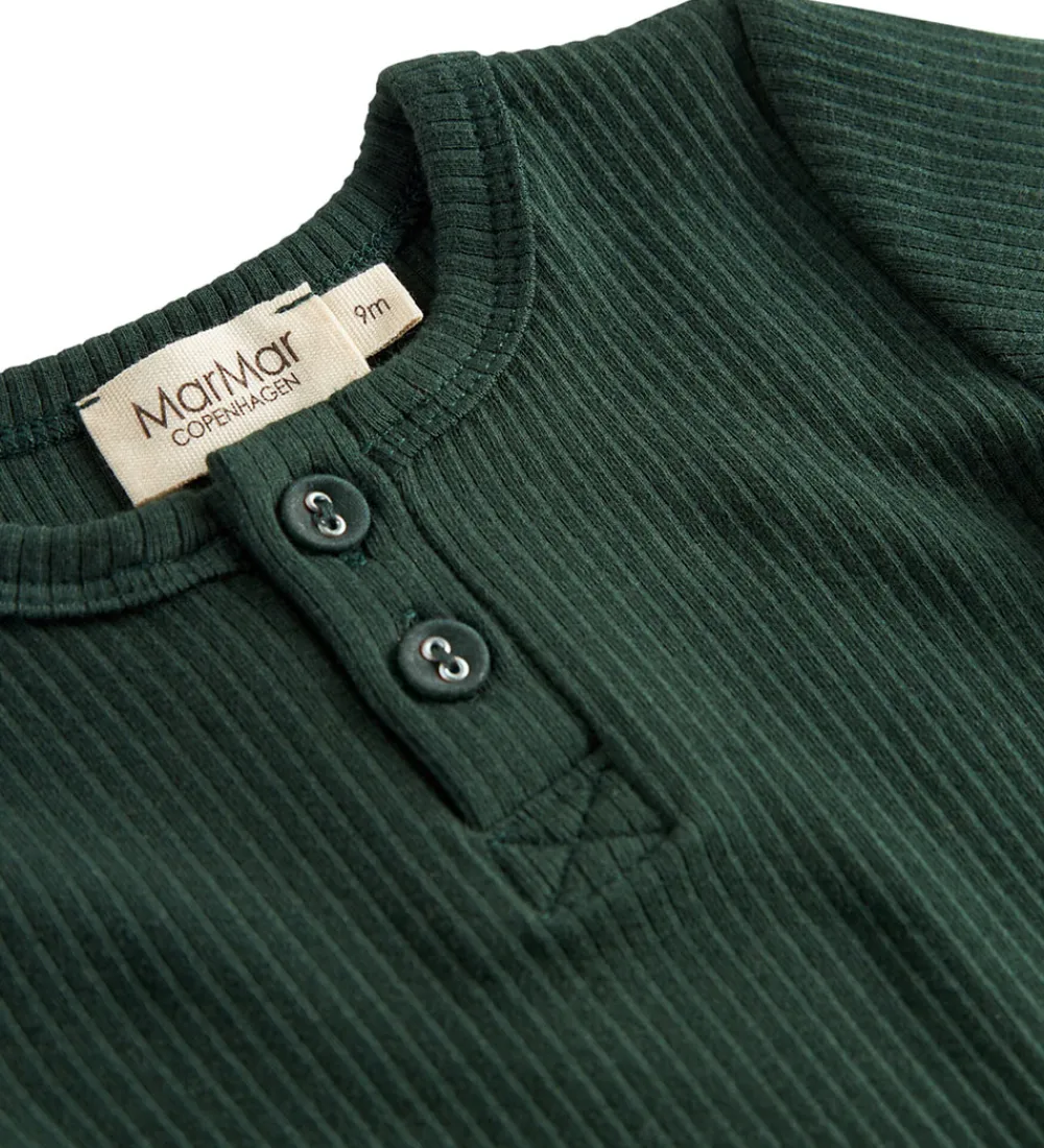 Juletøj|Bodyer-MarMar Body l/æ - Rib/Modal - Dark Leaf