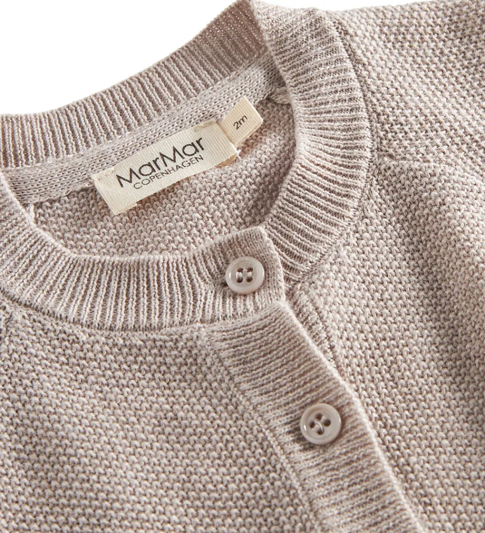 MarMar Striktrøjer*Cardigan - Strik - Taki - Cashew Melange
