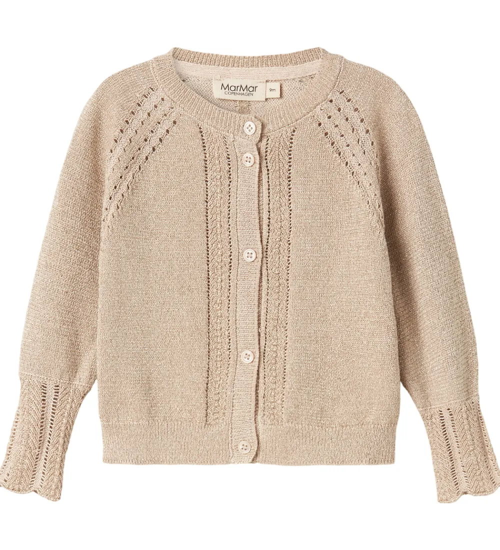 MarMar Cardigans*Cardigan - Tillie B - Gold Glitter