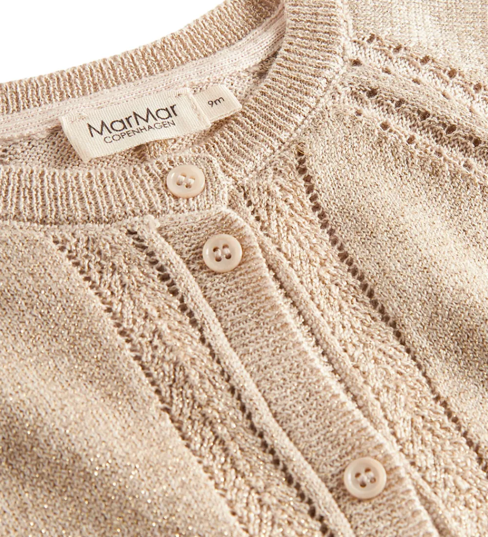 MarMar Cardigans*Cardigan - Tillie B - Gold Glitter