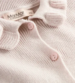 MarMar Striktrøjer*Cardigan - Uld/Bomuld - Tilda - Vanilla