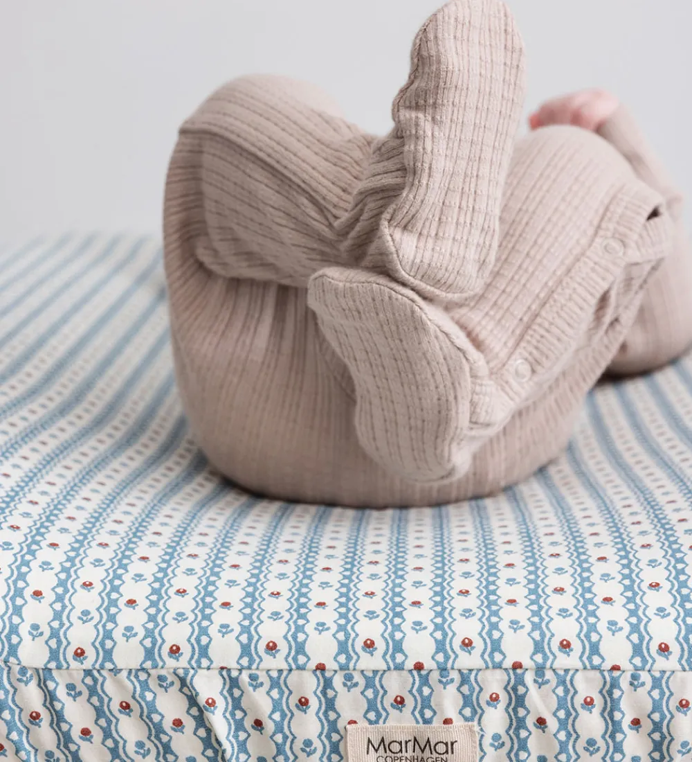 Heldragter-MarMar Heldragt m. Fødder - Pointelle - Rubello - Soft Beige