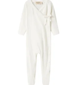 Heldragter-MarMar Heldragt m. Fødder - Rubetta - Rib - Gentle White