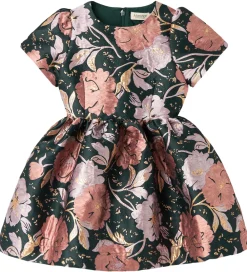 MarMar Kjoler|Juletøj*Kjole - Jacquard - Doreen - Winter Bouquet