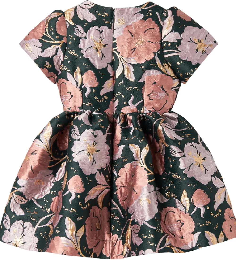 MarMar Kjoler|Juletøj*Kjole - Jacquard - Doreen - Winter Bouquet