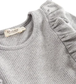 MarMar Kjoler*Kjole - Rib/Modal - Dikte - Light Grey Melange