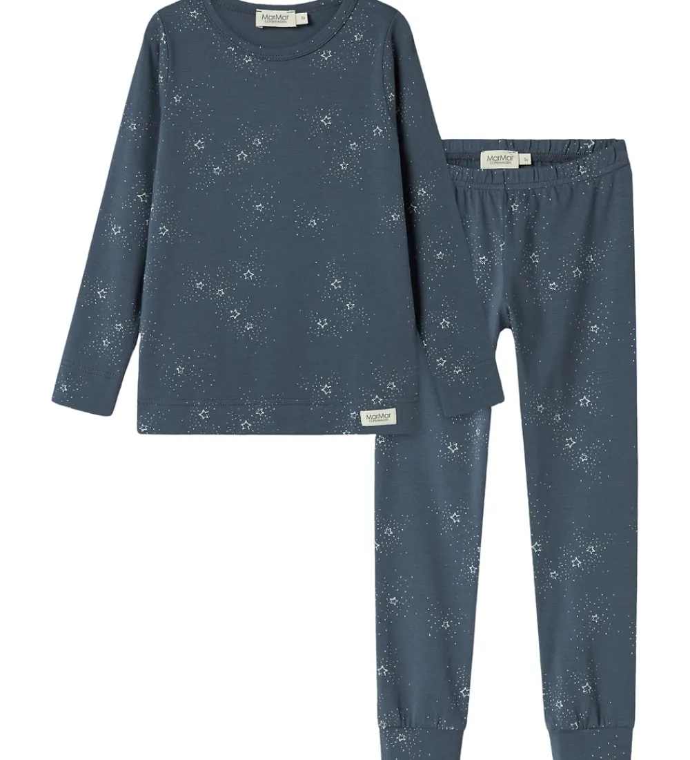 Nattøj-MarMar Nattøj - Bomuld/Modal - 2-delt - Starry Night