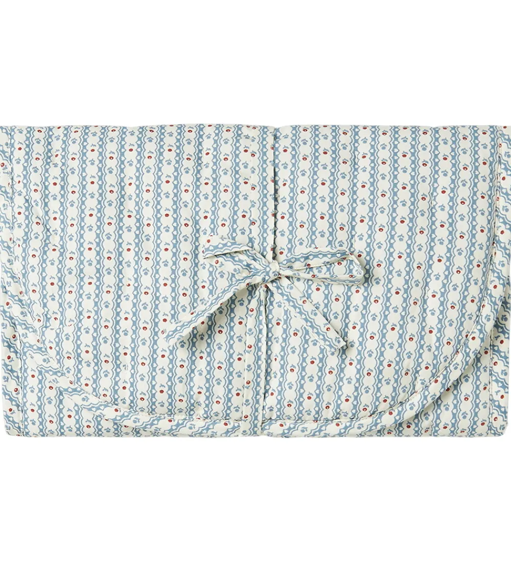Pusletid|Puslepuder Og -Underlag-MarMar Pusleunderlag - Floral Stripe