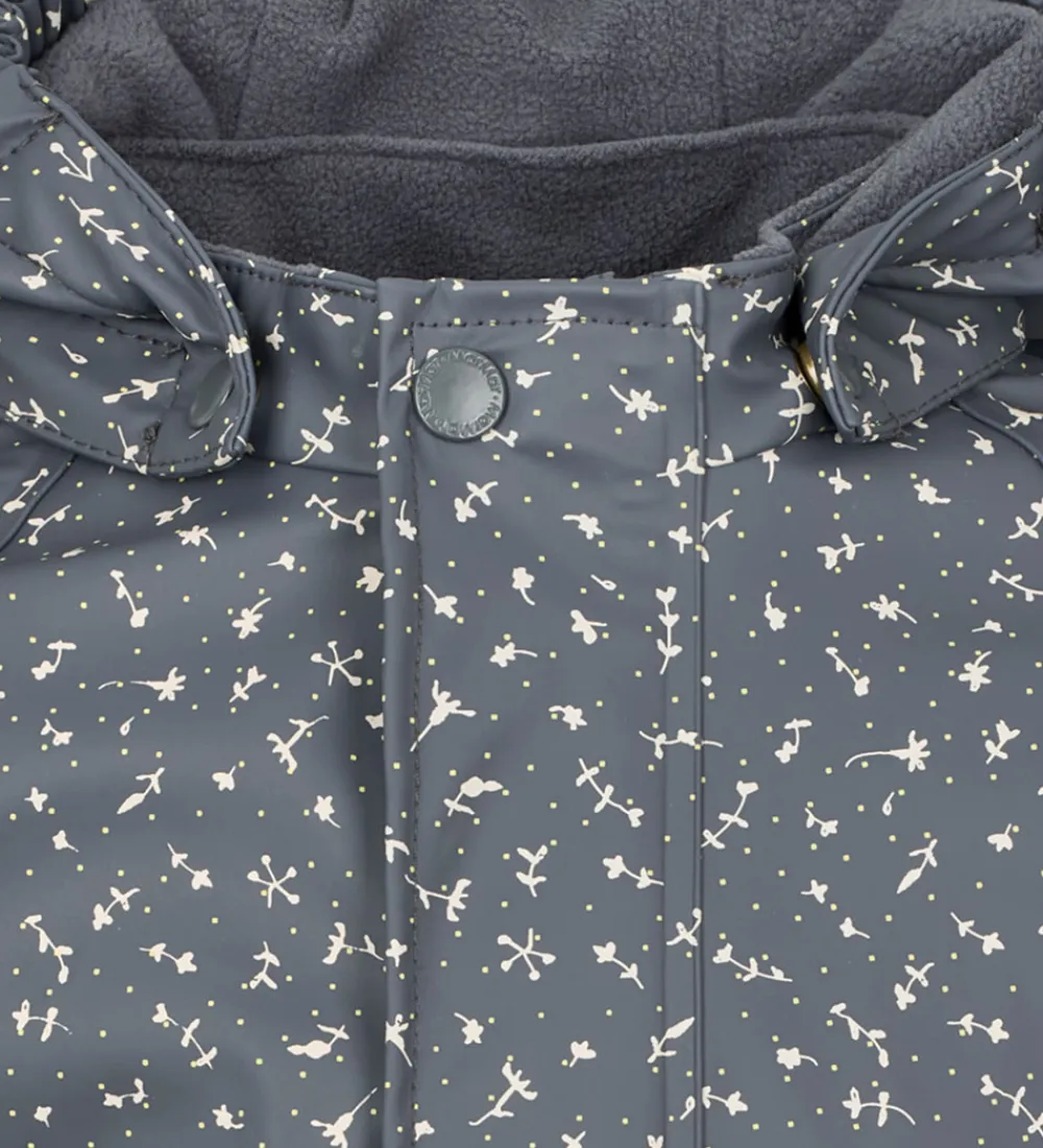 MarMar Regntøj*Regndragt m. Fleece - PU - Orion - Dried Petals