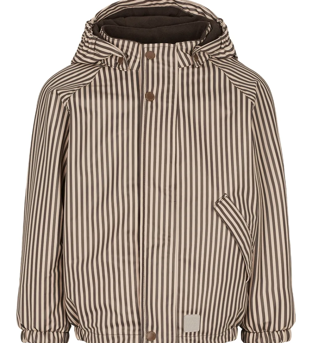 MarMar Regntøj*Regntøj m Fleece - PU - Obo - Brown Stripe