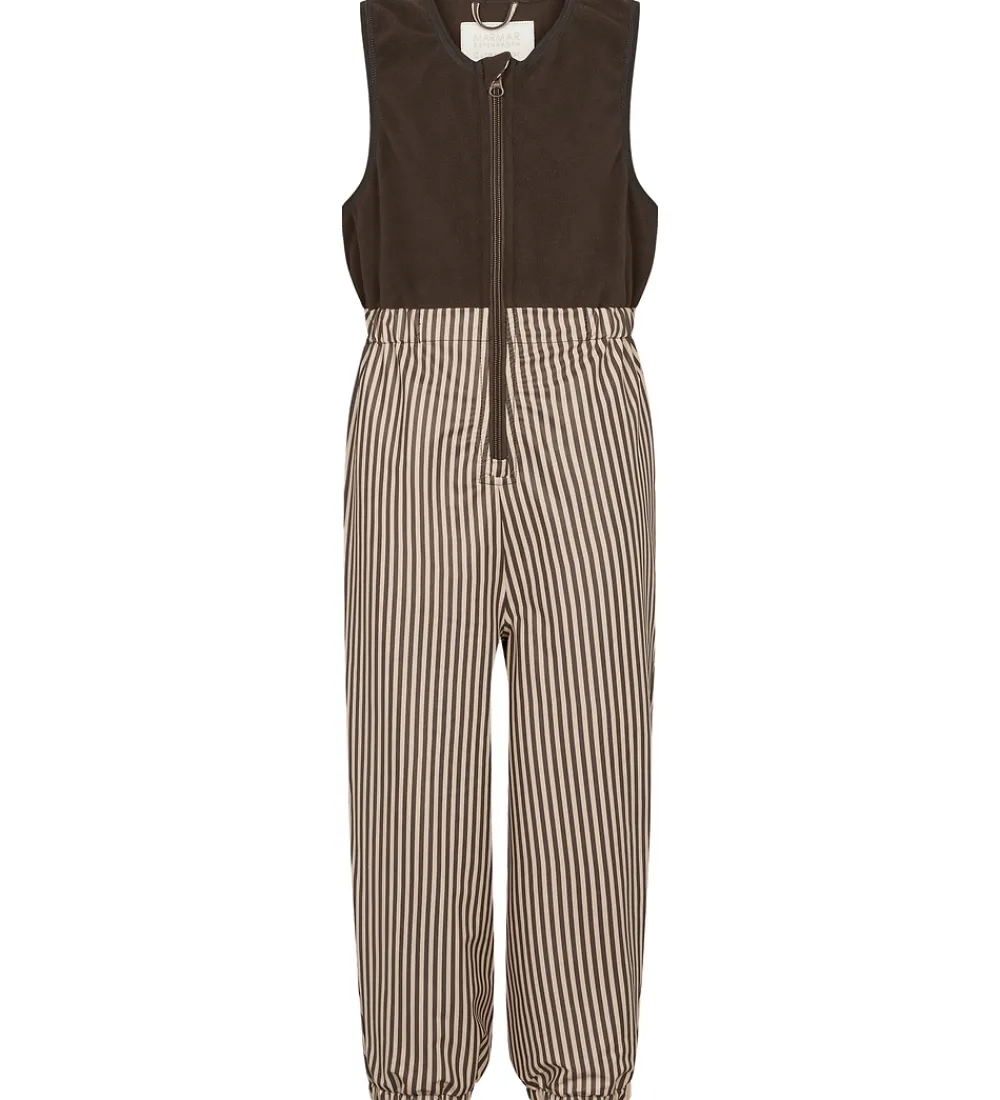 MarMar Regntøj*Regntøj m Fleece - PU - Obo - Brown Stripe
