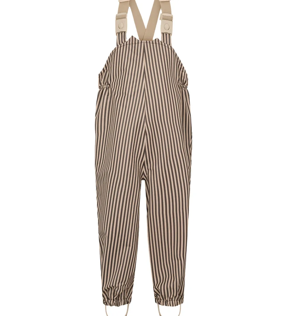 Regntøj-MarMar Regntøj m. Seler - PU - Oddy - Brown Stripe
