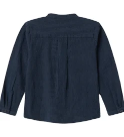 MarMar Skjorter*Skjorte - Torben - Dark Blue Stripe