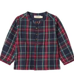 Skjorter|Juletøj-MarMar Skjorte - Totoro - Pilot Navy Check