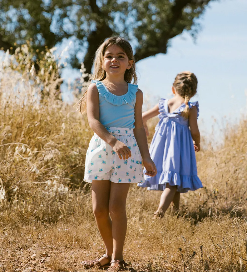 MarMar Toppe*Top - Rib - Modal - Tamar - Heavenly Blue