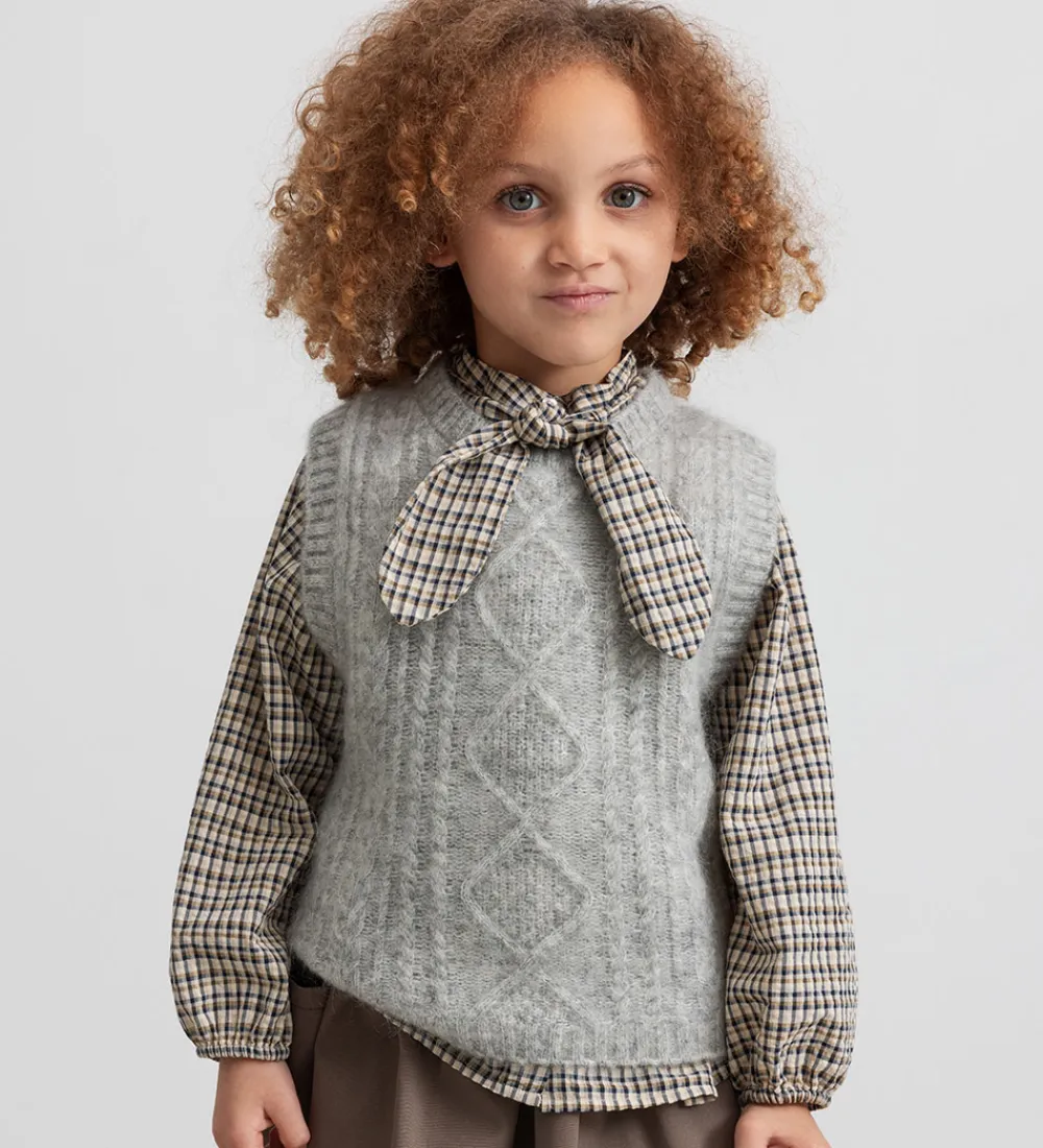 Veste-MarMar Vest - Uld - Tajo - Morning Dew Mel