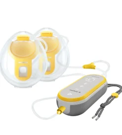 Brystpumper-Medela Elektrisk Brystpumpe - Dobbelt - Håndfri - Freestyle