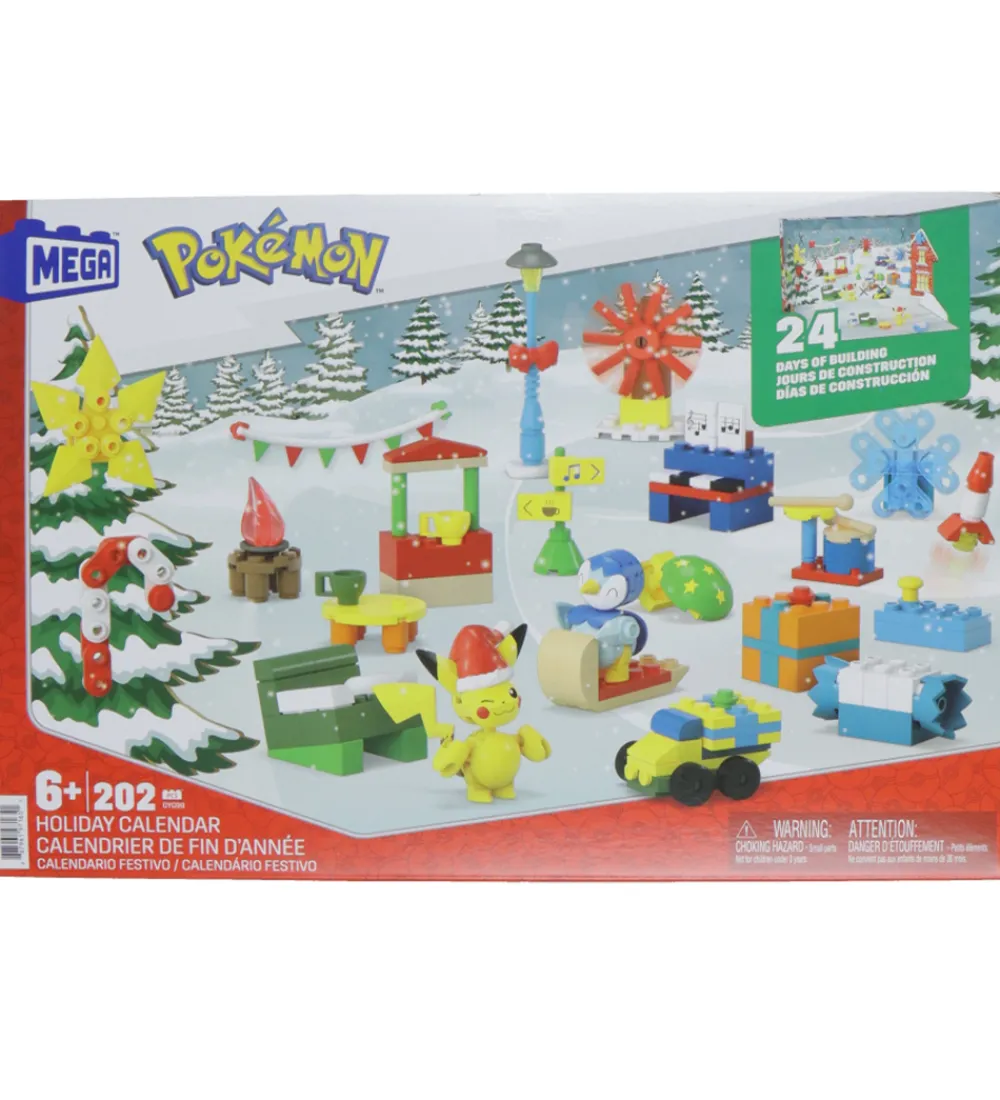 Julekalender-MEGA Bloks MEGA Pokémon Julekalender - 24 Låger