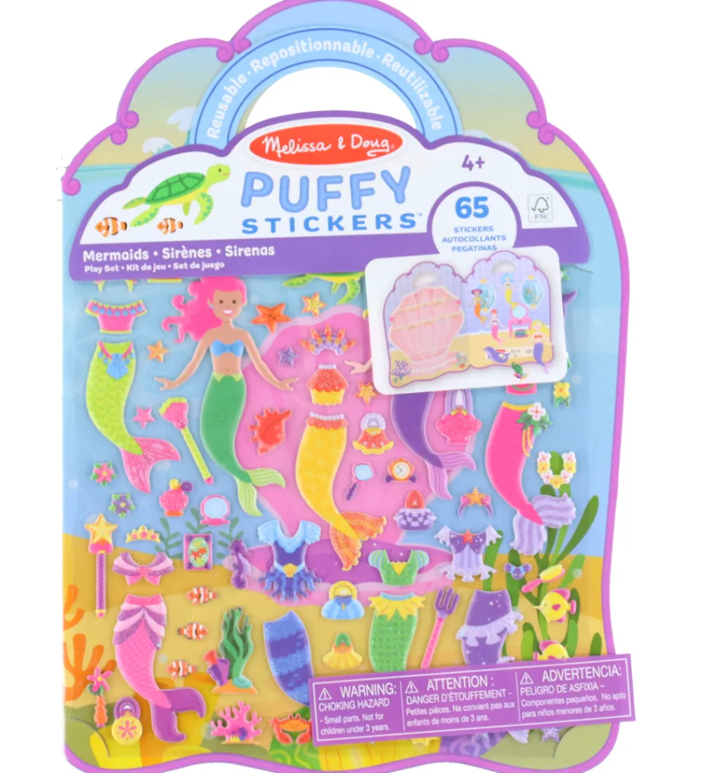 Melissa & Doug Kreativ Leg*Klistermærker - Mermaid